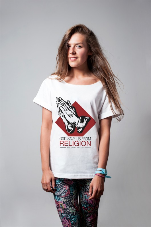 Damski oversize RELIGION Hi everybody