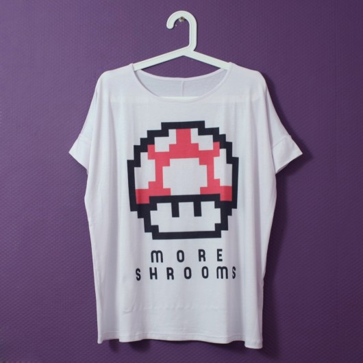 Oversize T-shirt Mushroom Charlie the Dodo