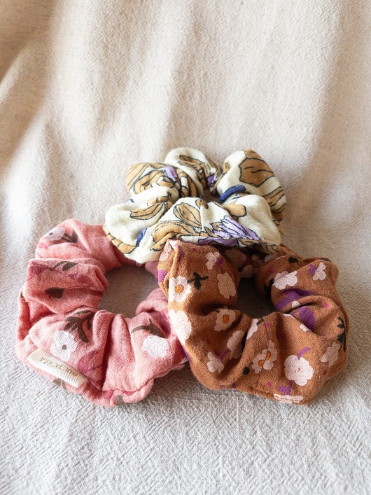 gumki do włosów Zestaw frotek / scrunchie