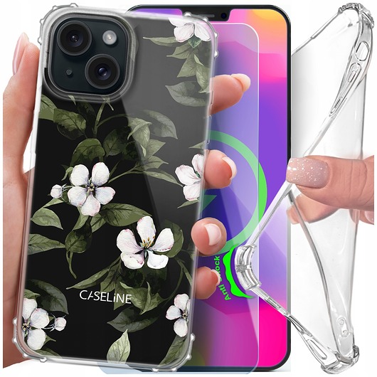etui na telefon Etui pancerne do Iphone 11 case slim Antishock + SZKŁO 9H dodatkowa ochrona