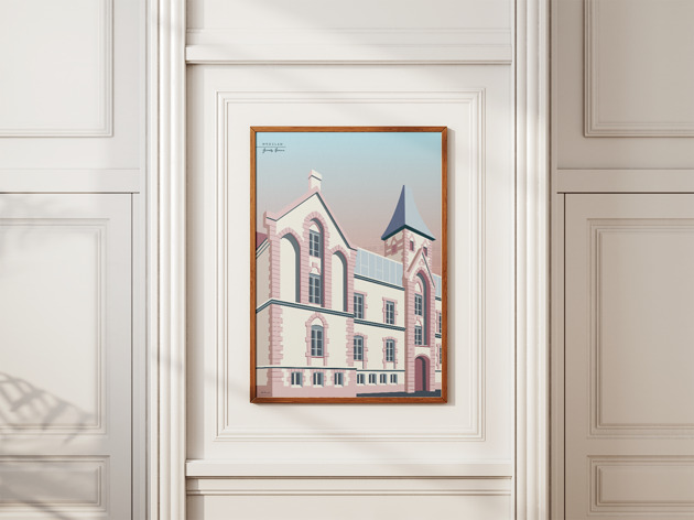 grafiki i ilustracje Ogrody Graua - plakat