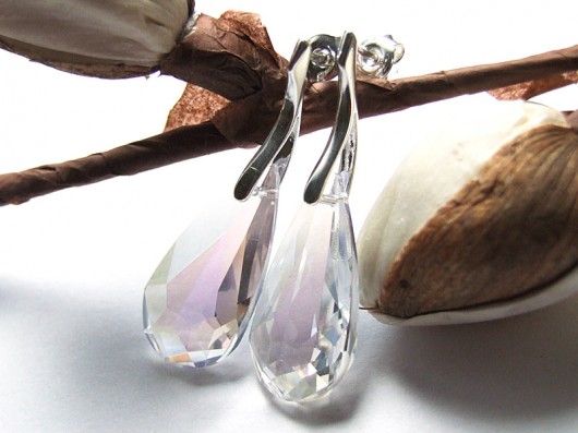 Łzy Moonlight kryształ Swarovski Zapakowane :) Theopanu