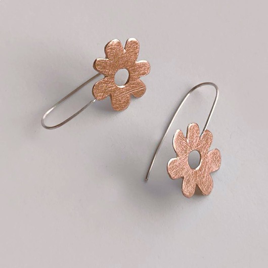 kolczyki - inne Kolczyki srebrne KWIAT