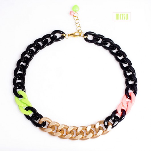 Naszyjnik Neon Gold Mitsu