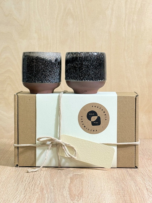 kubki Parka Prezentowa Czarki na stopce (160ml) - błędny ognik