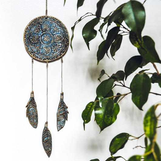 łapacze snów Łapacz Snów Wappo GLAMOUR - ArtStyl Boho