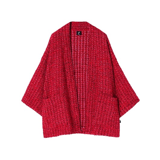 marynarki damskie Rei - Kimono z czerwonej chanelki