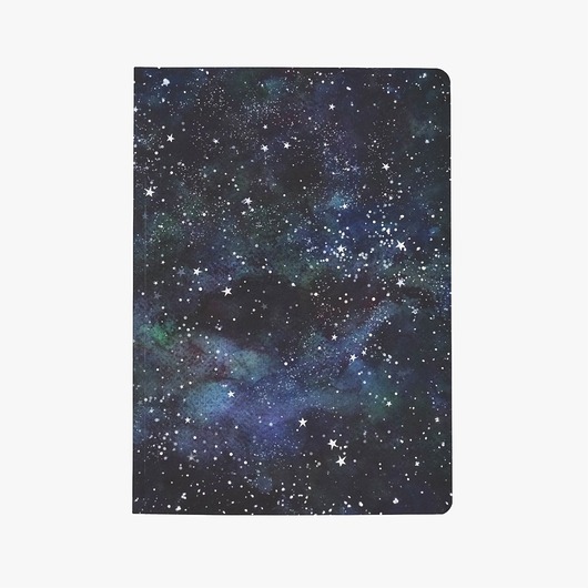 notatniki i albumy Emerald Galaxy - notatnik A5, bullet journal, dziennik, planer w kropki