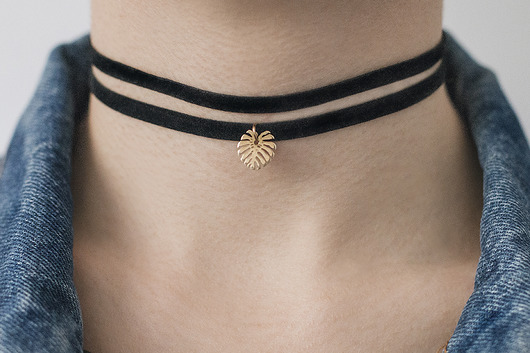 Choker Vander Bohemian Herbst Monstera Vander jewelry