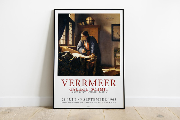 plakaty Jan Vermeer  - Exhibition Poster
