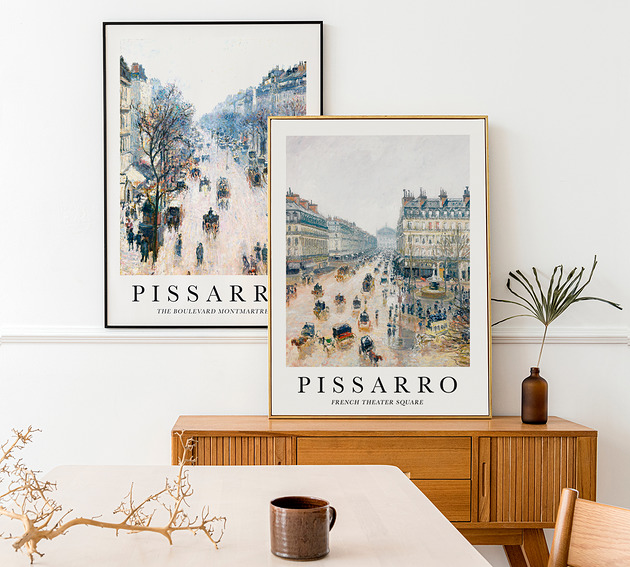 plakaty Pissarro  - zestaw 2 plakatów