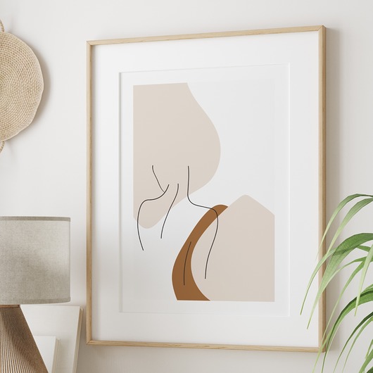 plakaty Plakat Szkic Kobiety Abstrakcja Line art P427