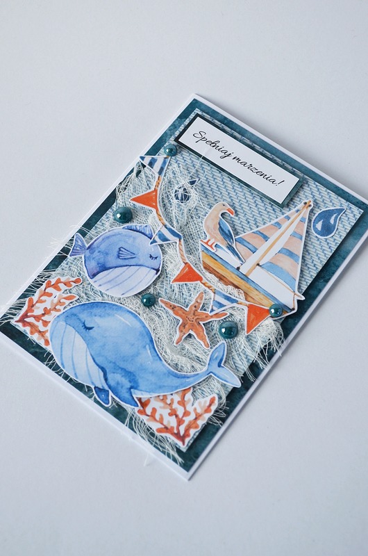 kartki scrapbooking Kartka Okolicznościowa: Spełniaj Marzenia