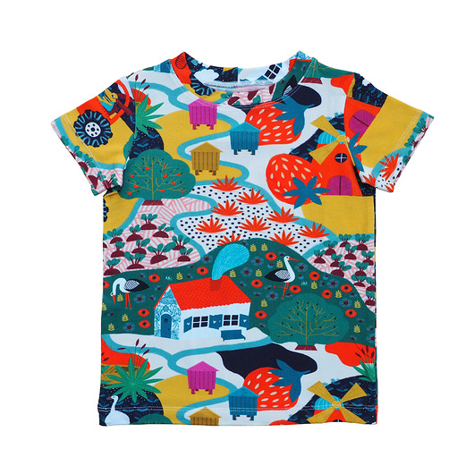 TSHIRT - ox folks Kółko Krzyżyk