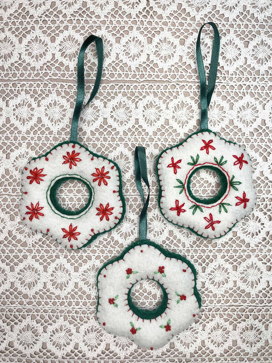 ozdoby choinkowe Zestaw świątecznych zawieszek #14