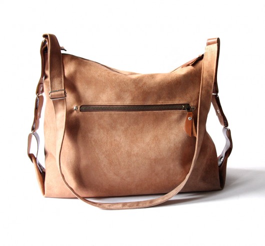 torba -nut&leather&dots - elfagado