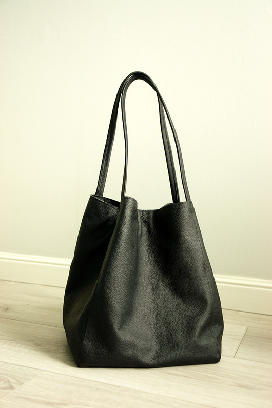 Shopper Black zamówienie specjalnie  Pansy