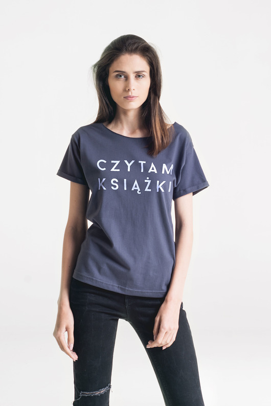 CZYTAM KSIĄŻKI - Oversize T-shirt GAU great as You