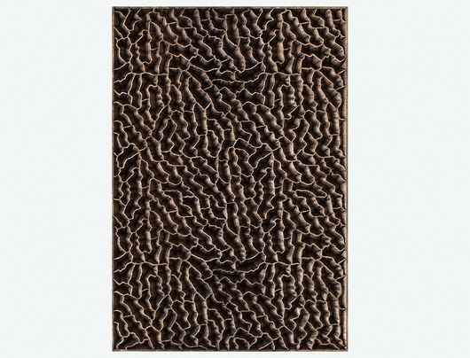 Ozdoby na ścianę Drewniany panel ścienny Deep Dive 90x61cm - lity dąb