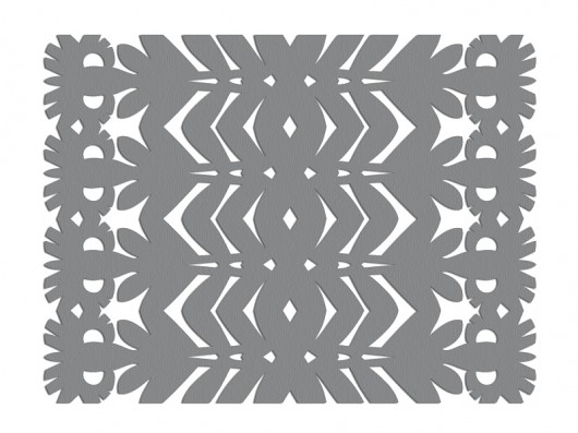 KWIAT PAPROCI x 6 - szare AT design