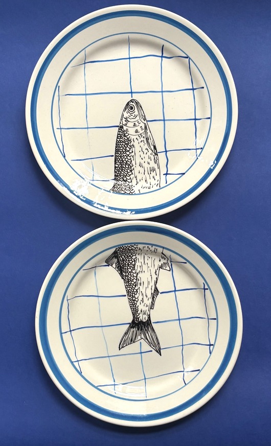 Ozdoby na ścianę Ryby puzzle