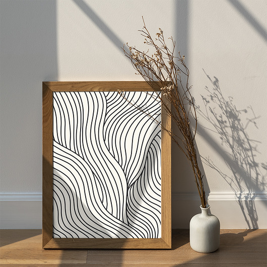 Plakat LINES no.3 muybien