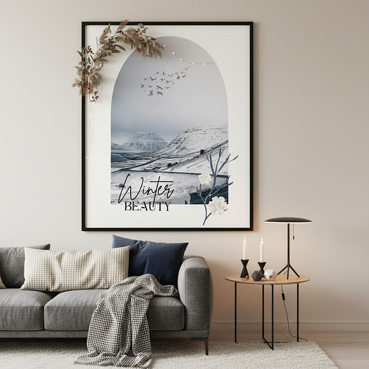 plakaty Plakat Winter beauty