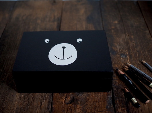PUDEŁKO NA KREDKI, PUDEŁKO NA ZDJĘCIA 13X18 album organizer anamarko