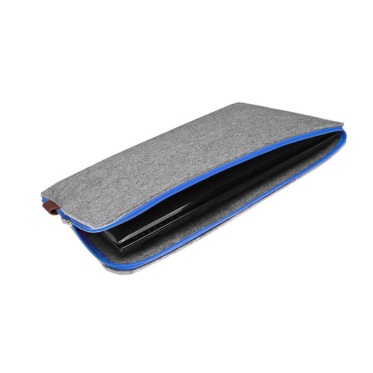 POKROWIEC NA LAPTOPA 01 niebieski zamek etui purol design