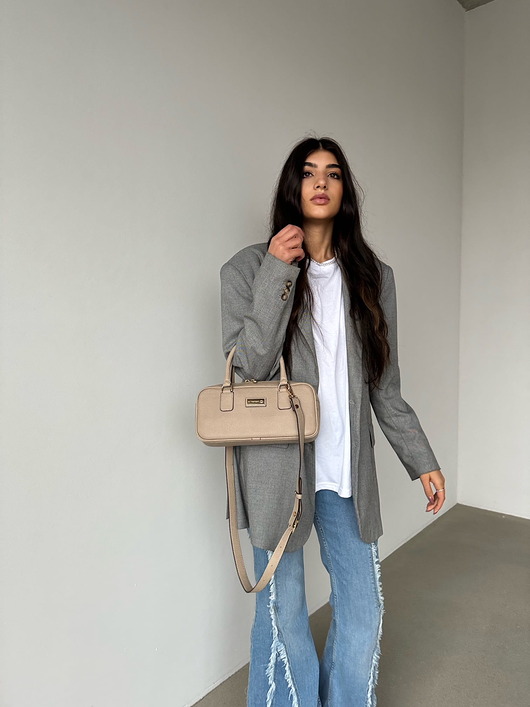 torby na ramię Torebka AVILA SLIM Caffe Latte