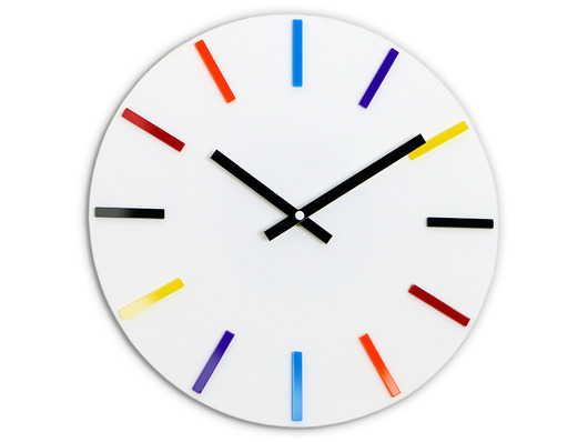 Zegar ścienny Colorful White 32 cm ModernClock