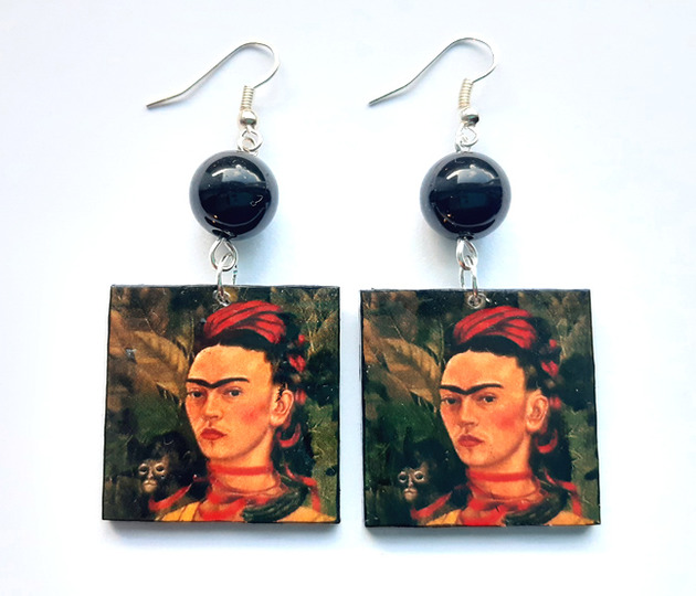 Autoportret z małpką - Frida Kahlo inka76