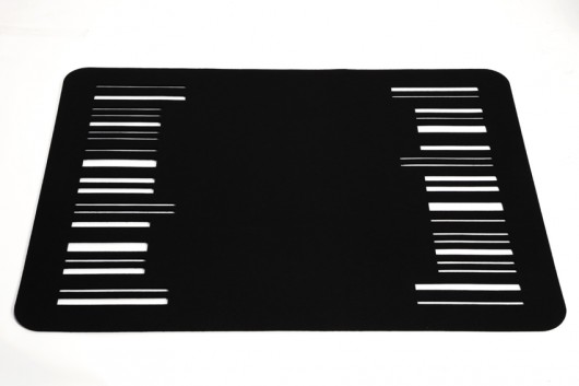 Dywan Barcode recycled dwustronny LUMIO