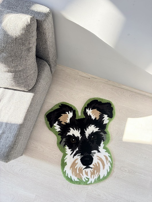 dywany Dywan z Twoim zwierzakiem - terrier corgi buldog shih-tzu owczarek - 85 cm