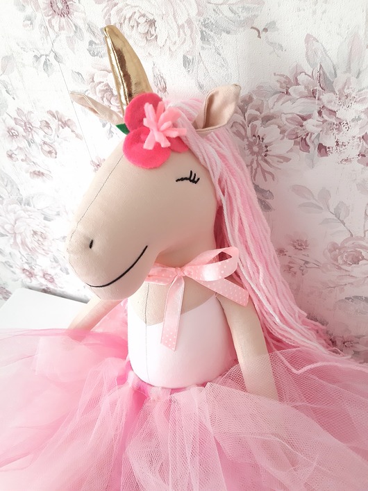 Marysia maskotka jednorożec 55 cm GroKo Design