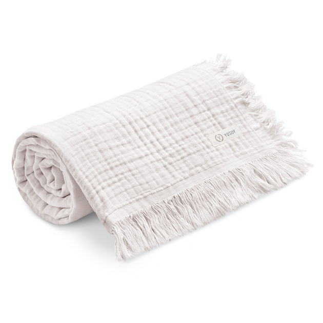 kocyki, kołderki, pościel dla dzieci Koc muślinowy 4 warstwowy Natural