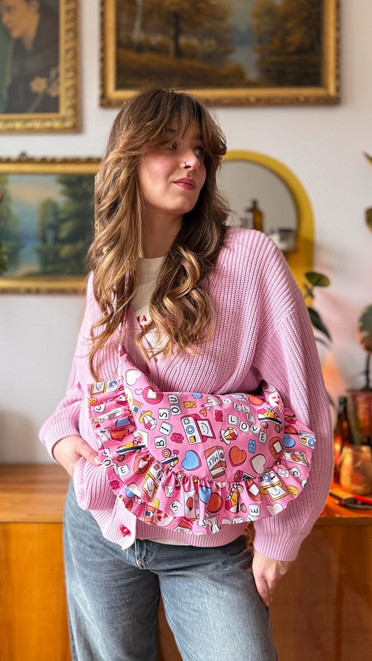 torby na ramię Torebka Rogalik 90s