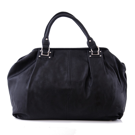 Torba do ręki, kuferek duży Paris 10-09 Black Vera Bags