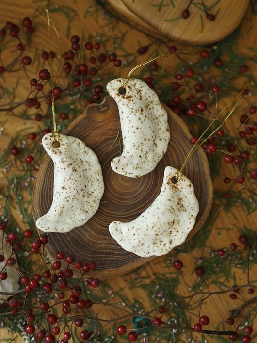 ozdoby choinkowe Pierogi na choinkę