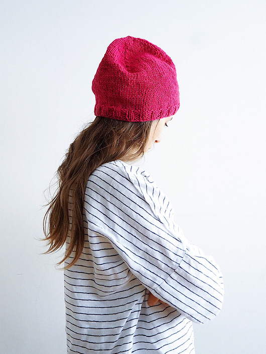 czapki damskie Czapka na drutach Merino M