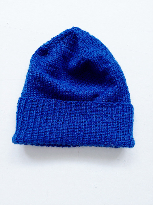 czapki damskie Na drutach "blue sky"80%merino 20%kaszmir