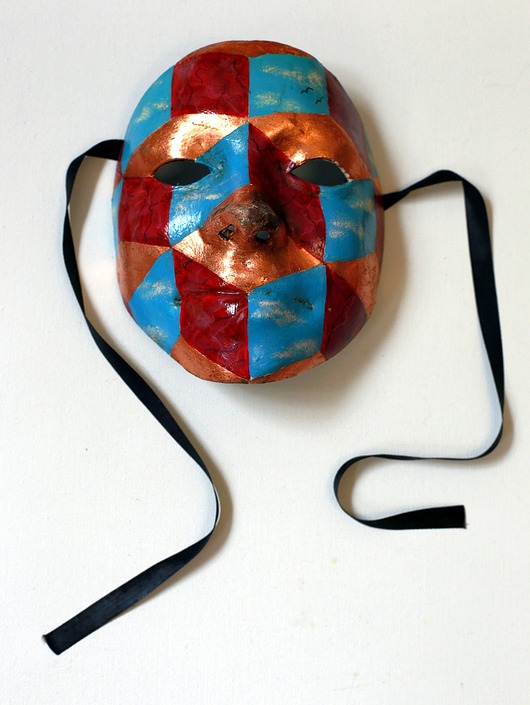 łapacze snów oryginalna maska wenecka