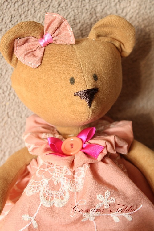 Agata miś  -Carolina&#039;sTeddys ZAMÓWIENE  CarolineArt