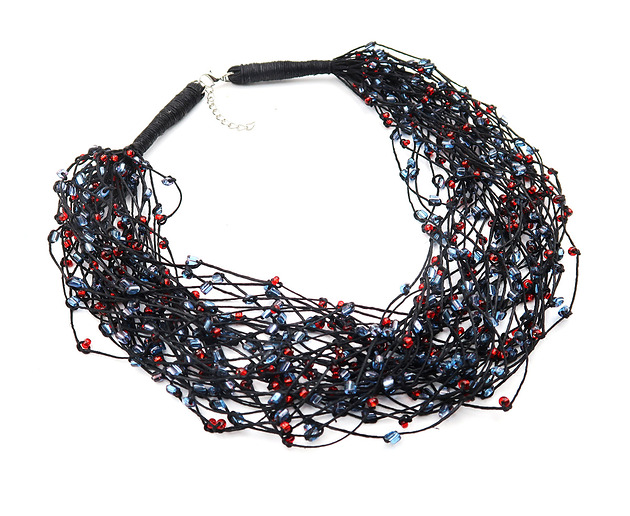 kolie Migotka -  ogień i woda