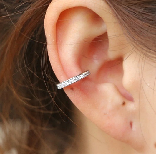 nausznice Nausznica złoto lub srebro