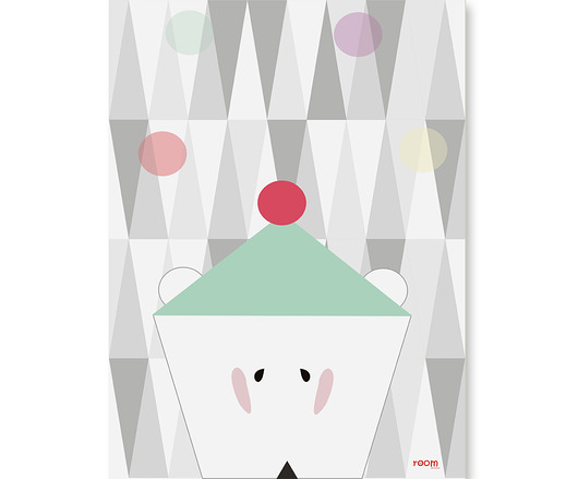 Plakat dziecięcy Bear II Humpty Dumpty Room Decoration