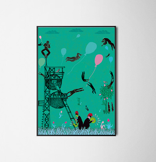 Magiczny Śląsk 50x70 cm michal cygan