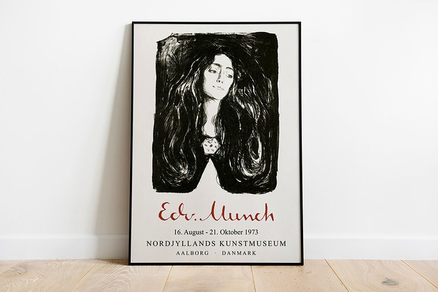 plakaty Edvard Munch - Exhibition Poster