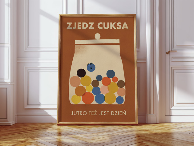 plakaty Plakat Cukierki