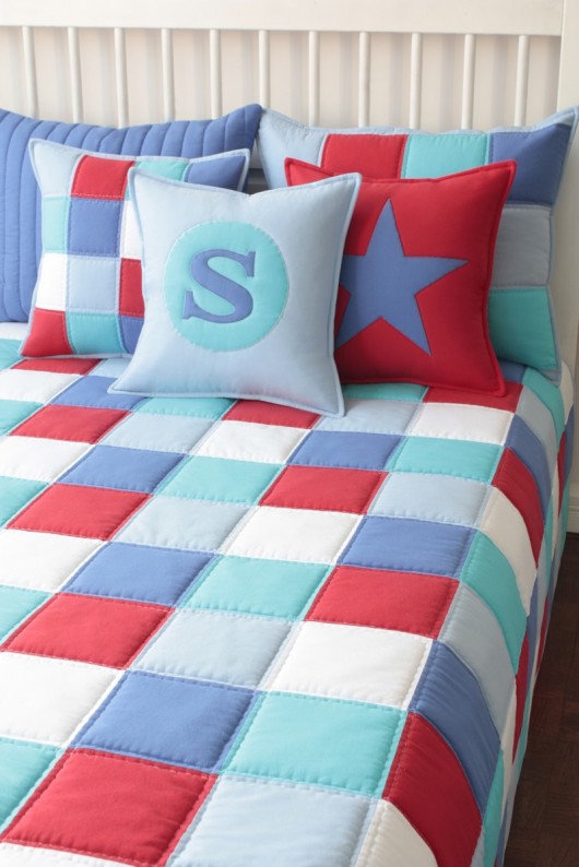 Narzuta patchwork dwustronna |LOTA|145x215cm patchwork house